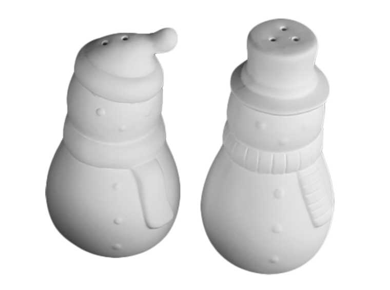 Snowmen Salt and Pepper