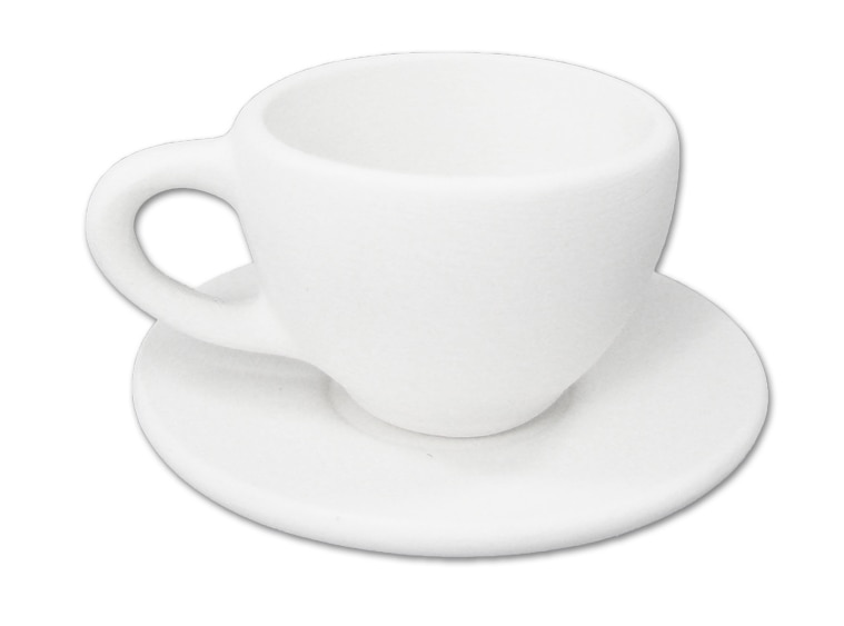 Tiny Tea Cup and Saucer Tot