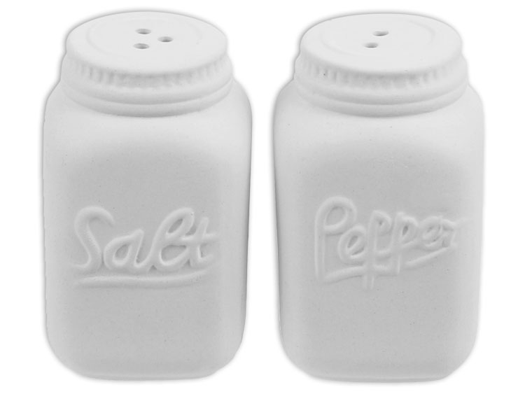 Mason Jar Salt and Pepper