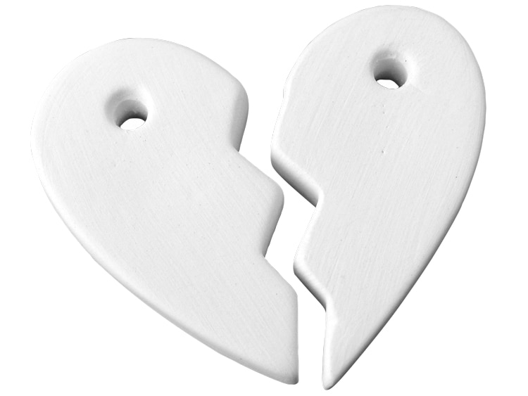 BFF Heart Bead