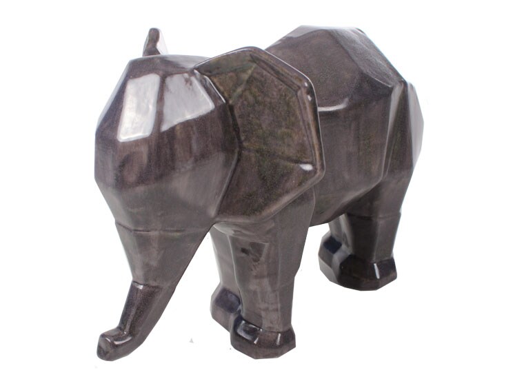 MB1459 Faceted Elephant