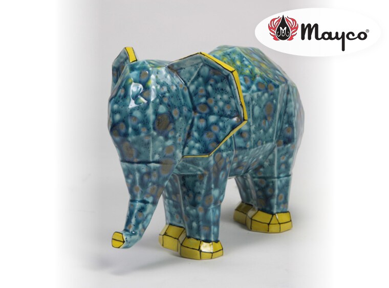 MB1459 Faceted Elephant
